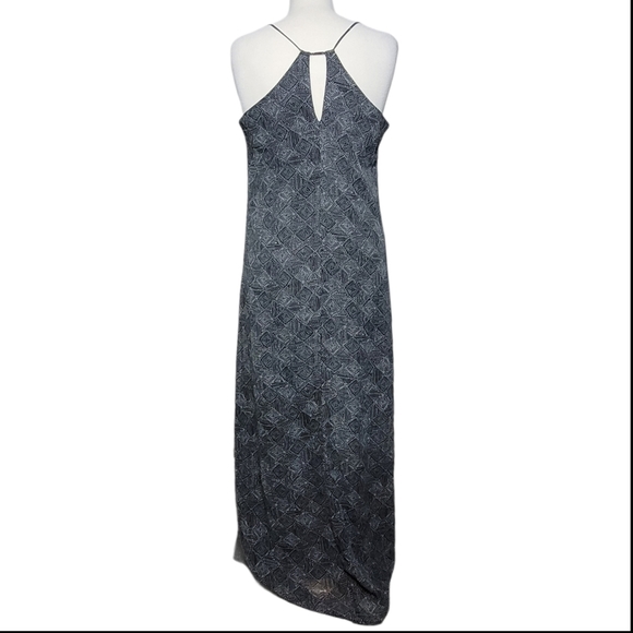 OLD NAVY Dress Maxi Sleeveless V Neck Triangle Dot - Picture 4 of 10